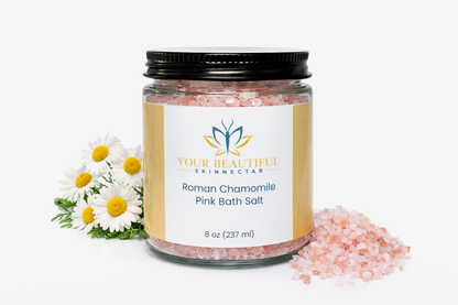 Roman Chamomile Pink Bath Soak