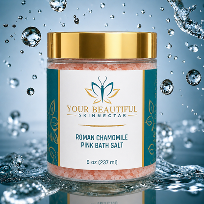 Roman Chamomile Pink Bath Soak
