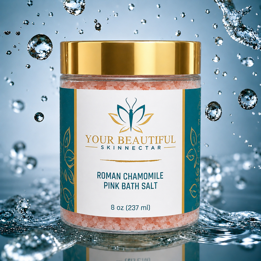Roman Chamomile Pink Bath Soak